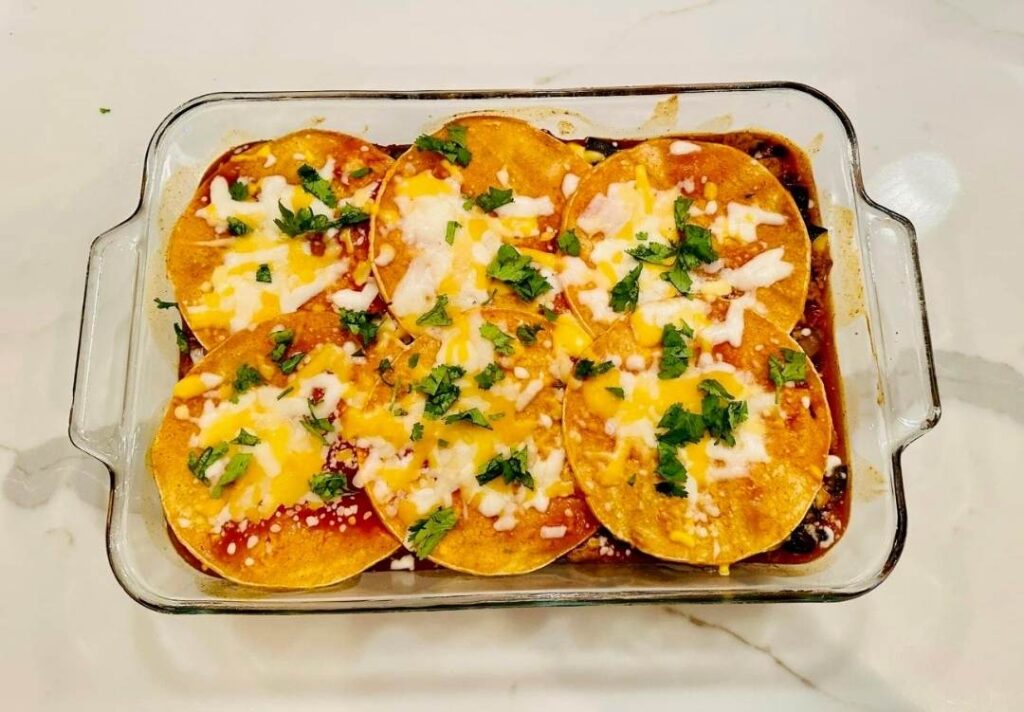 Turkey Enchilada Casserole